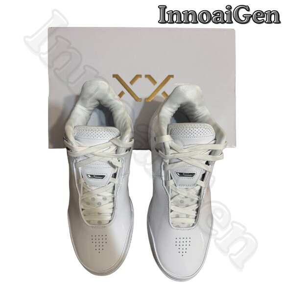 Nike Zoom LeBron NXXT Gen AMPD White Silver Men\'s Size 9 NIB main image 4